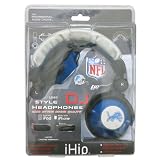 NFL Detroit Lions Team Logo DJ Headphone