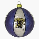 Kentucky Wildcats 3 1/2 Glass Basketball Ornament (Set of 2)