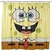 SpongeBob SquarePants Face Vinyl Shower Curtain