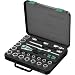Wera Zyklop 8100 SC 3 1/2-Inch SAE Ratchet Set, 23-Piece