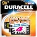 Electronics : Duracell Batteries, 9-Volt Size, 4-Count Packages (Pack of 2)
