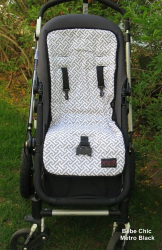 Metro Black Stroller Liner