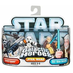 Star Wars Galactic Hero Sandtrooper & Ben Kenobi