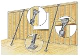 Qual-Craft 2620 Adjustable Wall Brace