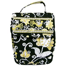 Vera Bradley Yellow Bird Out to Lunch Tote Box Bag New