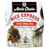 Annie Chun's Rice Express Sticky White Rice, 7.4-Ounce Microwavable Bowls (Pack of 6)