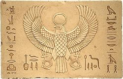 Horus Falcon relief, Stone Finish