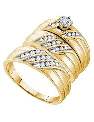 0.43CTW DIAMOND FASHION TRIO SET