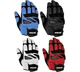 Joe Rocket Jordan Licensed Game Leather Gloves - Blue/Black - 2XL