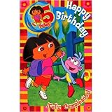 Dora the Explorer Birthday Card Age 5