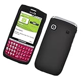 Black Rubberized Hard Plastic Case for Samsung M580 Replenish