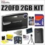 Fujifilm Fuji Finepix Z20FD 10MP Digital Camera Black + 2GB Deluxe Kit