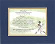 Personalized Touching and Heartfelt Poem for Graduations - Success . . . Poem on 11 x 14 inches Double Beveled Matting