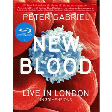 Peter Gabriel - New Blood - Live In London [Blu-ray + Blu-ray 3D + DVD]