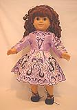 Lavender Irish Dance Dress for 18
