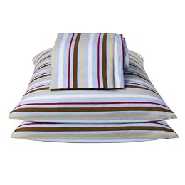 Circo® Stripe Flannel Sheet Sets - Blue Circo® Stripe Flannel Sheet Sets - Blue