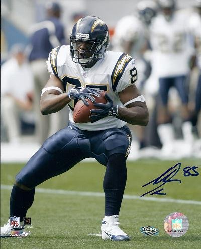 Antonio Gates Autographed San Diego Chargers 8x10 Photo