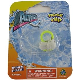 Aqua Leisure Swim Nose Clip with Latex Band