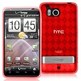 Argyle Flexible TPU Cover Skin Phone Case for the HTC ThunderBolt ADR6400 - ....