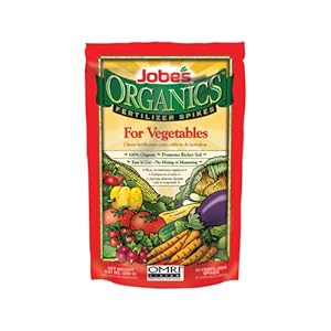 Jobe 6028 50-Pack Organic Vegetable Fertilizer Food Spikes