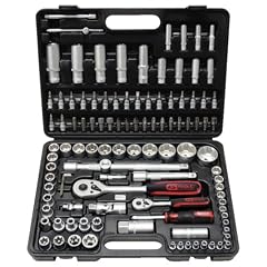 KS Tools 911.0708 KS Tools Superlock Steckschl�sselsatz 0,6 cm (0,25 Zoll)+1,3 cm (0,5 Zoll); 108-teilig