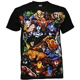  : Marvel Comics Heroes Most Wanted Men's T-Shirt