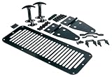 Rampage 7699 Black Stainless Steel Complete Hood Kit