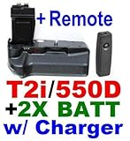 High Capacity Battery Pack / Vertical Grip & Infrared Remote Shutter Releas ....