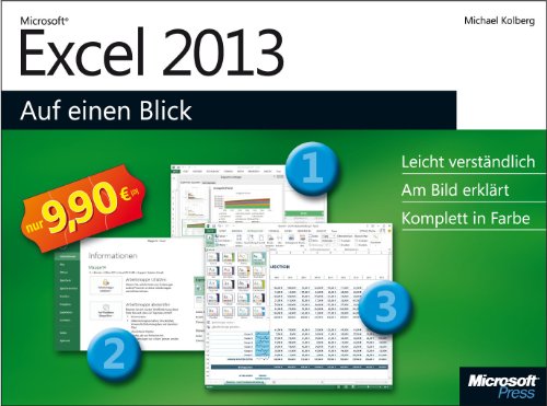 Microsoft Excel 2013 auf einen Blick (German Edition)