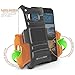 HTC One M9 Case, BUDDIBOX [HSeries] Heavy Duty Swivel Belt Clip Holster with Kickstand Maximal Protection Case for HTC One M9, (Orange)
