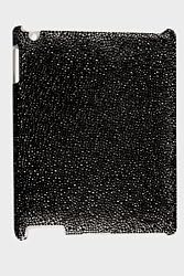 Black Bling Rhinestone Case for Apple iPad 2