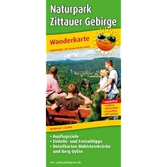 Wanderkarte Zittauer Gebirge: Mit Ausflugszielen, Einkehr- & Freizeittipps, wetterfest, rei�fest, abwischbar, GPS-genau. 1:25000