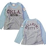 54%OFF!!超特価!!キッズ・ラグラン・プリントデザイン・長袖Tシャツ