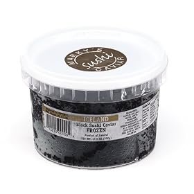 Marky's Tobiko Black, Capelin Sushi Caviar - 17.6 oz