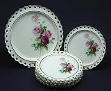 Three Star YL360 7 Piece Serving Set with Rose Design