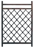 Oriental Gardening Accents - 41" Japanese Fence Garden Gate - WD04-6