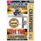 Pittsburgh Steelers Super Bowl XL Champions Ultra Decals