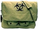 rtc9139 Khaki BIO-HAZARD Vintage Bag, Khaki