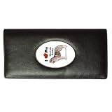 I Love My Siberian Husky Long Wallet Billfold