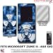 Zune 2 Skin Radioactive Blue WraptorSkinz TM Kit fits Zune 2 (4&8gig player) by TuneTattooz TM