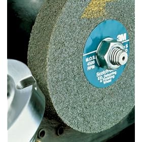 Scotch-Brite(TM) EXL Deburring Wheel, 8 in x 1 in x 3 in 8A MED [PRICE is per WHEEL] by 3M
