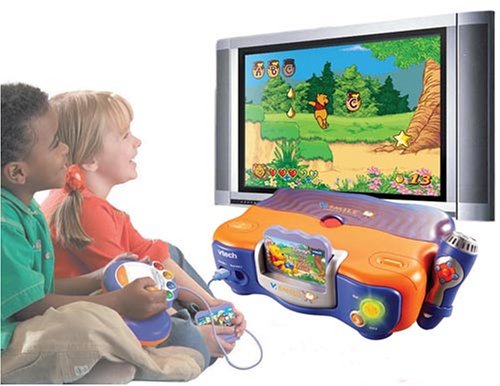 VTech V.Smile TV Learning System - Orange New (bundled with Winnie the Pooh)