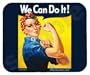 Rosie the Riveter Mouse Pad