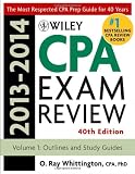 Wiley CPA Examination Review 2013-2014, Outlines and Study Guides (Wiley Cpa Examination Review Vol 1: Outlines and Study Guides) (Volume 1)