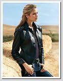 Damen Lederjacke Motorradjacke
