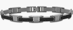 Men's Titanium & Carbon Fibre Bracelet