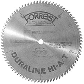 Forrest DH121007125 Duraline HI-A T 12 100 Tooth 1 Arbor .125 Kerf Melimine and Plywood... by Forrest