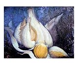 Elephant Garlic Still Life Giclee Poster Print by Dolores Nast, 20x16