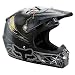 Fox 09 V2 Youth High Noon Print Helmet, Youth Small, Black