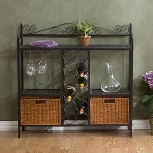 Celtic Bistro Wine Rack - Grey by